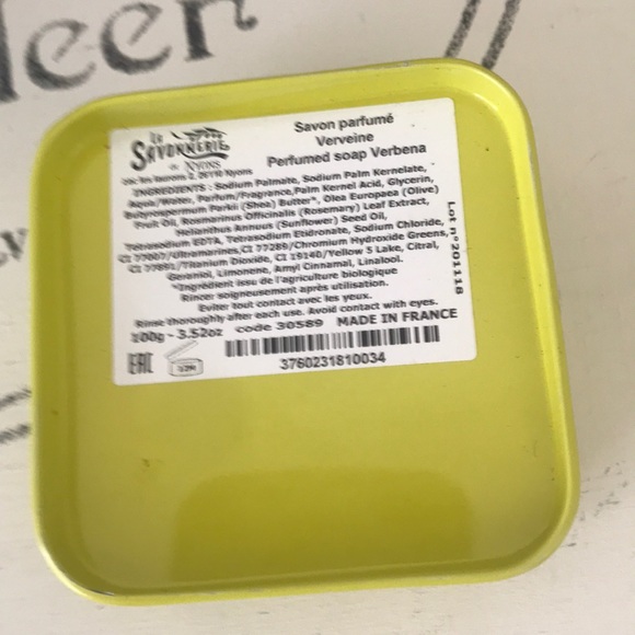 French Soap in Tin New - Picture 2 of 4